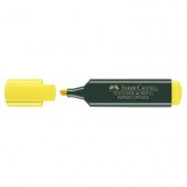 Текст маркер Faber-Castell 1548 Скосен връх 1-5 mm Жълт