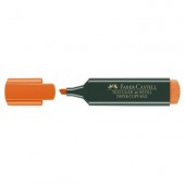 Текст маркер Faber-Castell 1548 Скосен връх 1-5 mm Оранжев