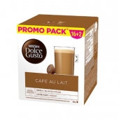 Кафе капсула NESCAFE® Dolce Gusto® Cafe Au Lait 16+2 бр.