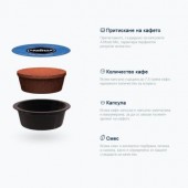 Кафе капсула Lavazza A Modo Mio Dek Cremoso 16 бр.