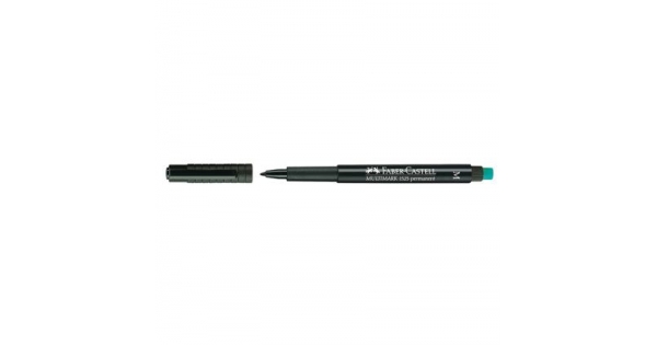 Универсален перманентен OHP маркер Faber-Castell 1525 М 1.0 mm Черен