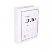 Папка Дело Lux Картонена, Бяла