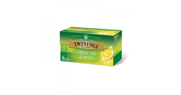 Чай Twinings Зелен с лимон