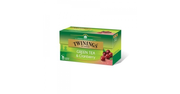 Чай Twinings Зелен с боровинка
