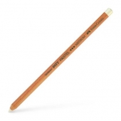 Молив Faber-Castell Pitt Pastel Бял, подострен, без гума