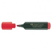 Текст маркер Faber-Castell 1548 Скосен връх 1-5 mm Червен