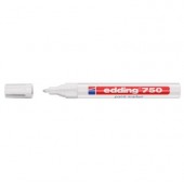 Paint маркер Edding 750 Объл връх 2-4 mm Бял
