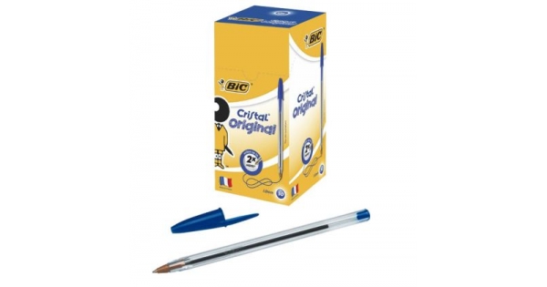 Химикалка Bic Cristal Medium 0.4 mm Синя