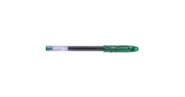 Гел химикалка Pilot Super Gel 0.7 mm Зелена