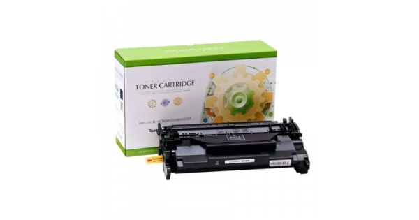 Tонер касета Static Control Black HP no. 26X CF226X SUPER PREMIUM Съвместим консуматив, голям капацитет 9 000 стр.