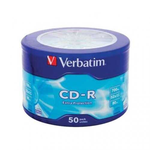 CD-R Verbatim 52x 700 MB 50 бр., фолио-1
