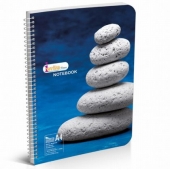 Тетрадка м. корици, спирала, офсет А4 80 л ш. р.
