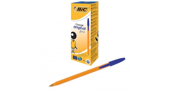 Химикалка Bic Orange Fine 0.3 mm Синя
