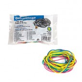 Ластици Office Point Ф45 mm 50 g, Цветен микс
