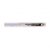 Paint маркер Office Point Объл връх 2-4 mm Бял