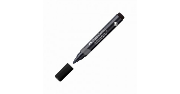 Перманентен маркер Faber-Castell Multimark Winner 23 Объл връх 2.8 mm Черен