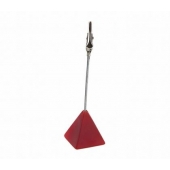 Щипка за бележки Пластмасова, Червен