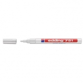 Paint маркер Edding 751 Объл връх 1-2 mm Бял