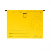 Папка за картотека Herlitz Л-образна, картон 5 бр. Жълта