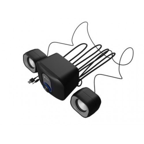 Тонколони Natec Speakers Pug 11w rms 2.1, Black-4