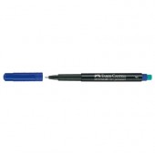 Универсален перманентен OHP маркер Faber-Castell 1513 F 0.6 mm Син