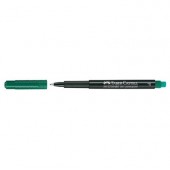 Универсален перманентен OHP маркер Faber-Castell 1513 F 0.6 mm Зелен