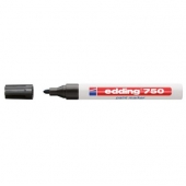 Paint маркер Edding 750 Объл връх 2-4 mm Черен