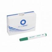 Перманентен маркер Bluering Объл връх 2-5 mm Зелен