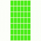 Етикети за цени 17x30 mm 42 етик./лист Зелен неон