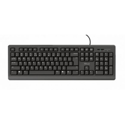 Клавиатура Trust ClassicLine USB, Черна