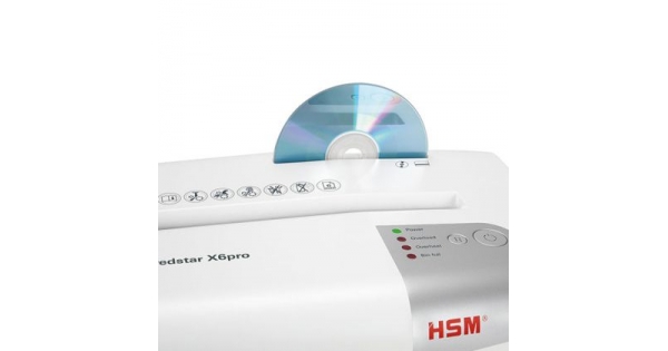 Шредер HSM Shredstar X6 Pro 6 листа, 20 l-2