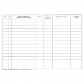 Дневник за отчитане температурата на хладилните системи Меки корици, вестник, А4 50 л.