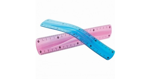Линия Centrum Flexible Пластмасова нечуплива 20 cm, Цветен микс