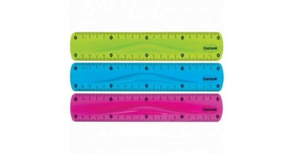 Линия Centrum Flexible Пластмасова нечуплива 20 cm, Цветен микс-1