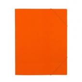 Папка с ластик Standard Картон, А4 Оранжева