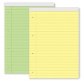 Блокнот Black&White А4 40 л. с редове, Цветен микс