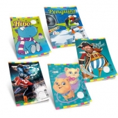 Тетрадка Multiprint Kids Меки корици, А5 20 л. с малки квадратчета