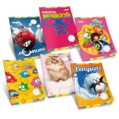 Тетрадка Multiprint Kids Меки корици, А5 20 л. с малки квадратчета