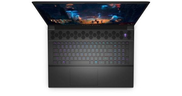 Лаптоп Dell Alienware m18 R2, Intel Core i7 14700HX (20-Core, 33MB L3 Cache, up to 5.5GHz), 18