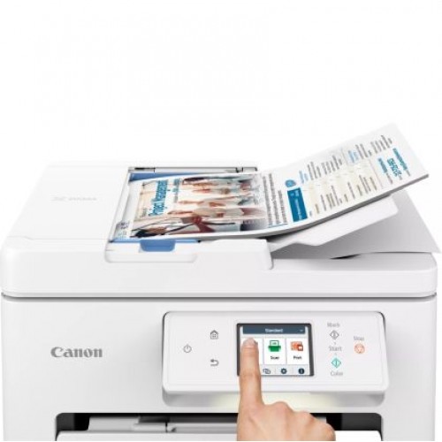 Мастилоструйно многофункционално устройство Canon PIXMA TS7750i All-In-One, White-2