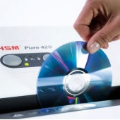 Шредер HSM Pure 420 S24 24 листа, 35 l