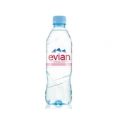 Вода Evian Минерална 0.5 l, 24 броя в стек