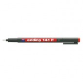 Универсален перманентен OHP маркер Edding 141 F 0.6 mm Червен