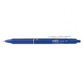 Автоматична гел химикалка с гума Pilot Frixion Clicker 0.7 mm Синя