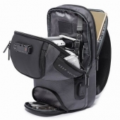 Чанта BANGE Crossbody AIR-X Grey Stone 9 джоба, 12“, 8 l