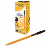 Химикалка Bic Orange Fine 0.3 mm Черна