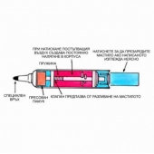 Маркер бяла дъска Pentel Maxiflo Объл Червен 6.0 mm