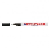 Paint маркер-тънкописец Edding 780 Объл метален връх 0.8 mm Черен