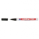 Paint маркер-тънкописец Edding 780 Объл метален връх 0.8 mm Черен