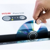 Шредер HSM Pure 530 X16 16 листа, 80 l